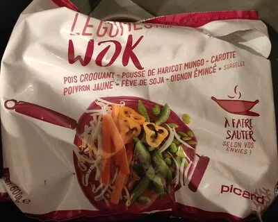 Légumes pour wok Picard 600 g, code 3270160756896