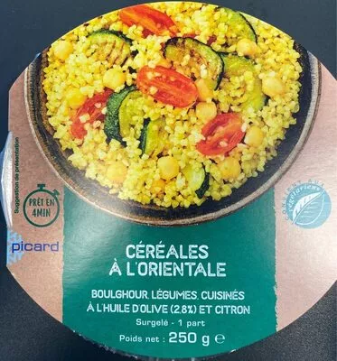 Céréales à l'orientale Picard 250 g, code 3270160870202