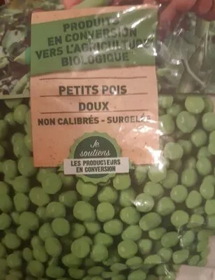 petits pois doux Picard 600g, code 3270160876938