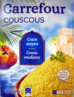 Couscous grain moyen Carrefour 500 g, code 3270190008613