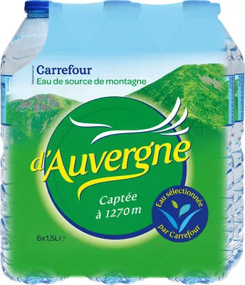 Eau d'Auvergne Carrefour 1.5 l, code 3270190113508