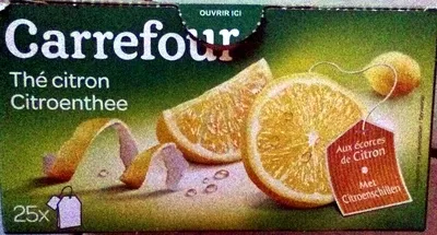 Thé Citron Carrefour 50 g, code 3270190130673