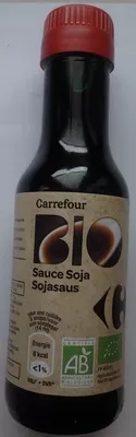 Sauce au soja Carrefour Bio, Carrefour 125 ml, code 3270190198758