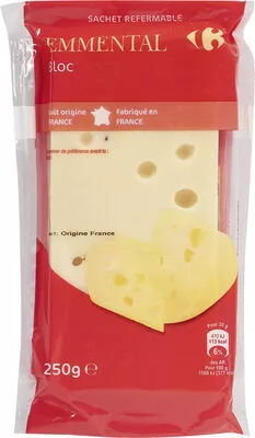 Emmental Carrefour 250 g, code 3270190218869