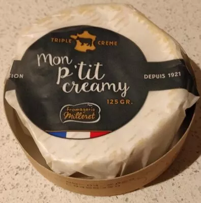 Mon p'tit creamy Fromagerie Milleret 125g, code 3272320012088