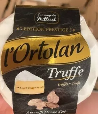 L'Ortolan Truffe 29% M.G. Milleret, Fromagerie Milleret 135g, code 3272320012118