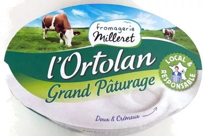 L'Ortolan Grand Pâturage Fromagerie Milleret 200g, code 3272320012149