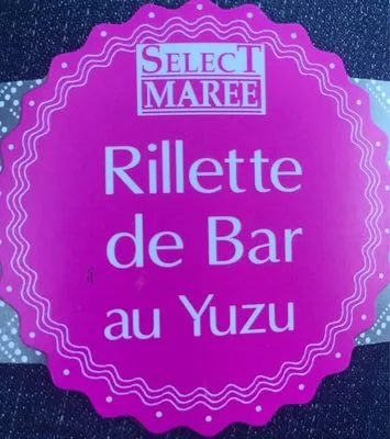 Rillettes de bar au Yuzu  , code 3272640000093