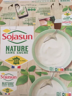 Spécialité soja Nature Sojasun, Triballat Noyal 800 g (8 x 100 g), code 3273220081044