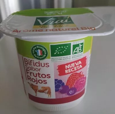 Yogurt Bifidus Sabor Frutos Rojos Vrai 500 g (4x125g), code 3273227035408