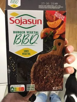 Burger vegetal BBQ Sojasun 180 g, code 3273227489140