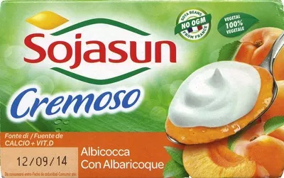 Postre de soja albaricoque cremoso Sojasun 200 g (2 x 100 g), code 3273227581813