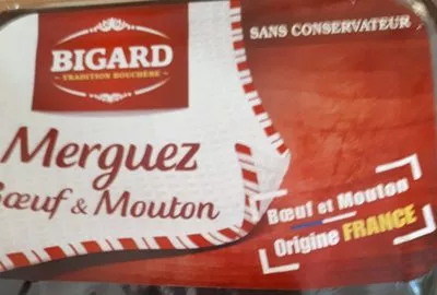 Merguez Bœuf & Mouton Bigard , code 3273230274580