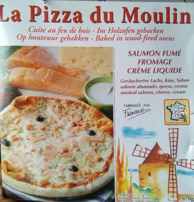 Saumon fumé fromage crème liquide La Pizza du Moulin 470 g, code 3273640000786