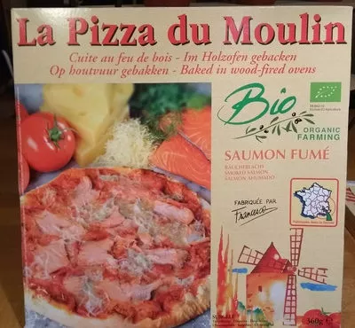 PIZZA SURGELEE SAUMON FUME La pizza du moulin , code 3273640001172