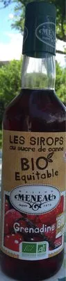 Sirop De Grenadine Au Sucre De Canne Maison Meneau,  Meneau 50 cl, code 3274490970205