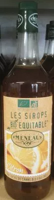 Sirop Citron Maison Meneau,  Meneau 1 l, code 3274490970953