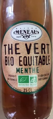 Thé vert Bio équitable Menthe Maison Meneau 25 cl, code 3274490972964