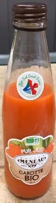 Pur jus de carotte Bio Maison Meneau , code 3274490975835