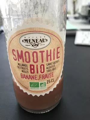 Smoothie Bio banane fraise Maison meneau 25cl, code 3274490976696