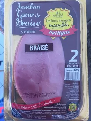 Jambon braisé Petitgas , code 3275461006381