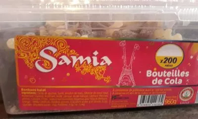 Bouteilles de coca Samia , code 3276650116362