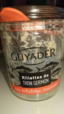 Rillettes de thon germon Guyader , code 3276770245089