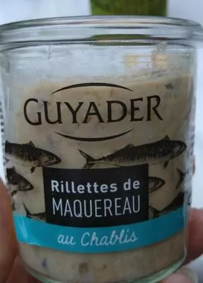 Rillettes de maquereaux au Chablis Guyader 100 g, code 3276770245102