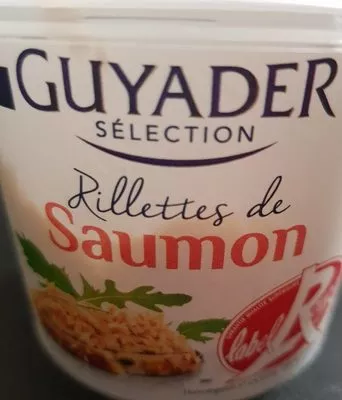 Rillettes de saumon Guyader , code 3276770245508