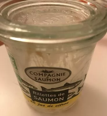 Rillettes de saumon Compagnie saumon , code 3276770247199