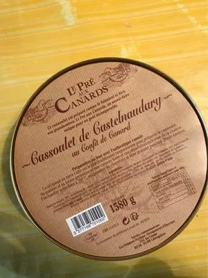 Cassoulet de Castelnaudary Le Pré Aux Canards , code 3277168701002