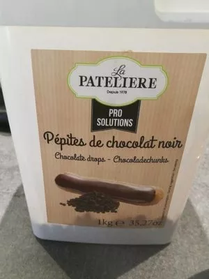 Pépites de Chocolat Noir La Patelière 1 kg e, code 3278584250013