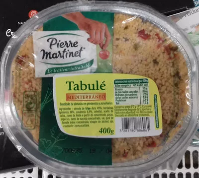 Tabulé mediterráneo Pierre Martinet 400 g, code 3281780886061