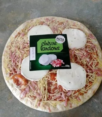 Pizza chèvre lardons  , code 3283040227553