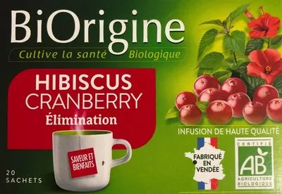 Tisane Cranberries Laboratoires vitarmonyl , code 3286010008961