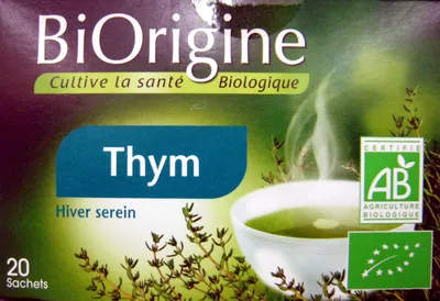 Thym BiOrigine BiOrigin 22 g (20 sachets de 1,1 g), code 3286010016348