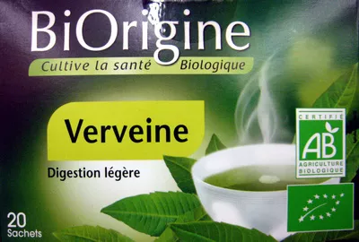 Verveine BiOrigine BiOrigine 28 g (20 sachets de 1,4 g), code 3286010016362