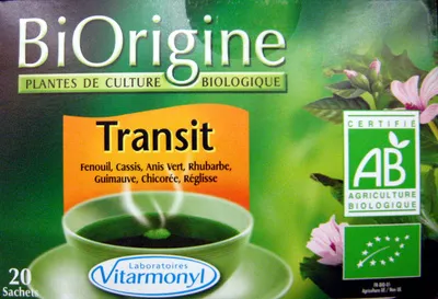 Transit BiOrigine BiOrigin 35 g (20 sachets de 1,75 g), code 3286011120174