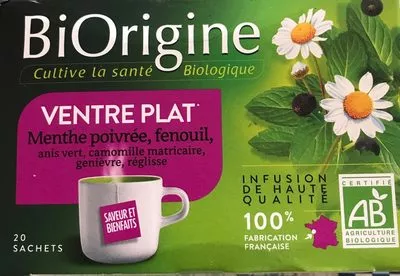 BiOrigine Ventre Plat BioOrigine, Laboratoires Vitarmonyl 32 g (20 sachets de 1,6 g), code 3286011120181