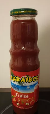 Caraibos fruits jus de fraise Caraibos 75cl, code 3287121175252