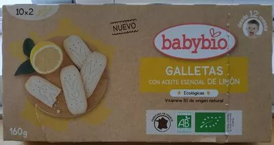 Galletas con aceite esencial de limon BabyBio , code 3288131503233