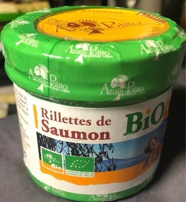 Rillettes de saumon bio  , code 3288372651007