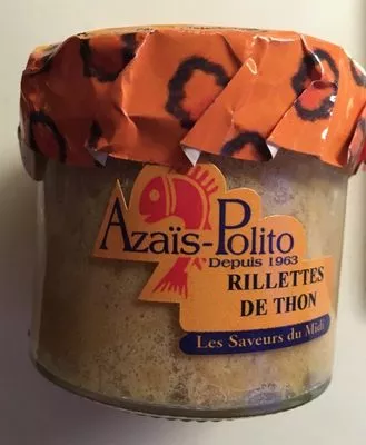 Rillettes de thon  95 g, code 3288379999942