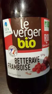 Jus betterave framboises  Le Verger Bio 50 cl, code 3289196050052