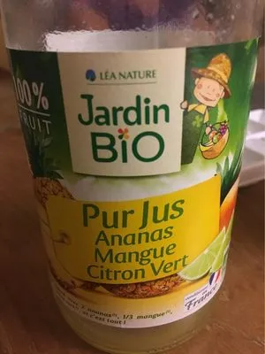 Pur jus ananas mangue citron vert Lea Nature , code 3289196100528