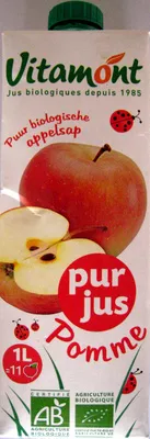 Pur jus de pomme Vitamont 1 L, code 3289196260321