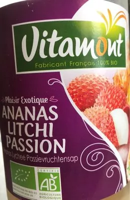 Ananas Litchi Passion Vitamont 75 cl, code 3289196500175