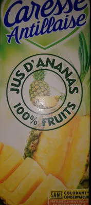 Jus d’ananas caresse antillaise Caresse Antillaise 1l, code 3291330006825