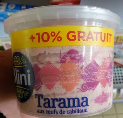 Tarama aux Œufs de Cabillaud Blini 275 g (250 g + 25 g gratuits), code 3292070003808