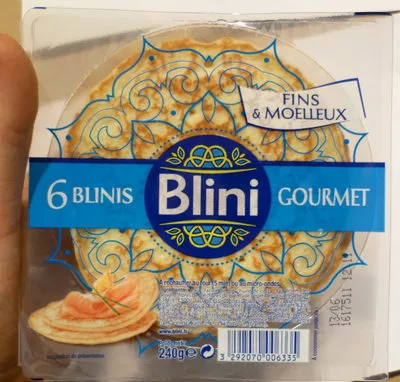 Blinis Gourmet Blini 240 g, code 3292070006335